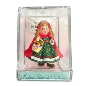 Hallmark Madame Alexander 1991 Little Red Riding Hood Figurine Vintage NWT